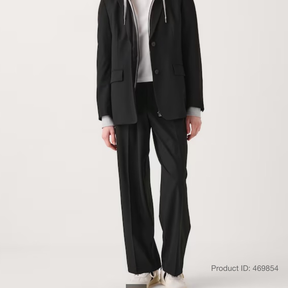 Uniqlo Pleated Wide Leg Pants
